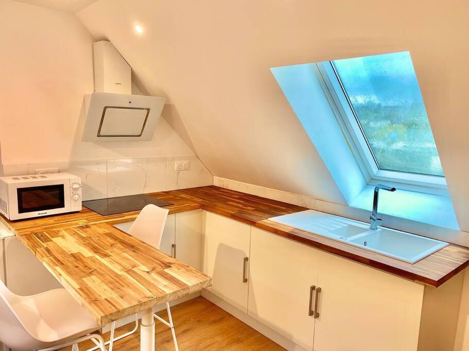 Appartement Renove Proche Gare Quimper Extérieur photo